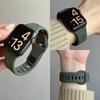 Силиконовый спортивный ремешок для Apple Watch Band 49мм 45мм 44мм 42мм 40мм 41 38 correa bracelet iwatch Серии 10 9 8 7 6 5 4 3 se ultra