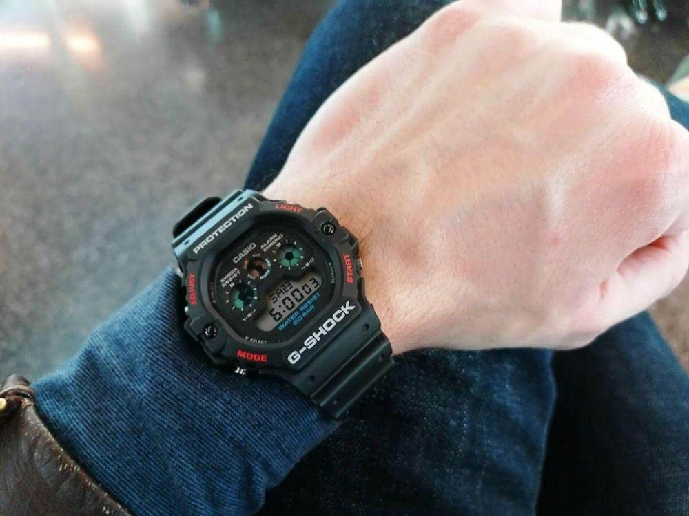Casio возвращение к оригинальной модели G-Shock DW-5900-1 Мужские часы