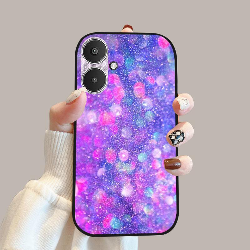 For Xiaomi Poco M6 5G Case 23128PC33I Silicone TPU Soft Phone Cover Cases For Redmi 13C 13R 5G Fashion Protective Fundas Shells