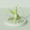 Skipping Rope with Ergonomic Handle Length Adjustable Tangle-free Skipping Rope Jump Rope Fitness