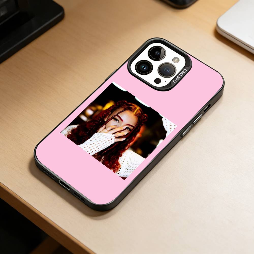 Singer DLR-De La Rose Phone Case For iPhone 17,16,15,14,13,12,11 Plus,Pro Max,XS,Colorful Silver Phone case Funda Cover