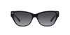 Sunglasses HC8370F CH660 GRAY GRADIENT Lens 56 [Coach] BLACK/TRANSPARENT Frame/GREY