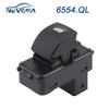 NEVOSA 6554.QL For Citroen C4 For Peugeot 207 Auto Window Lifter Switch Control Button 6554QL 6490HQ 6554HJ 6554HF 9651465677