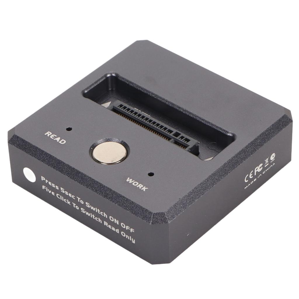 NVMe to USB Docking Station M.2 to USB 3.2 GEN2 10Gbps UASP Protocol TRIM Command M.2 SSD to USB C Reader for Computer