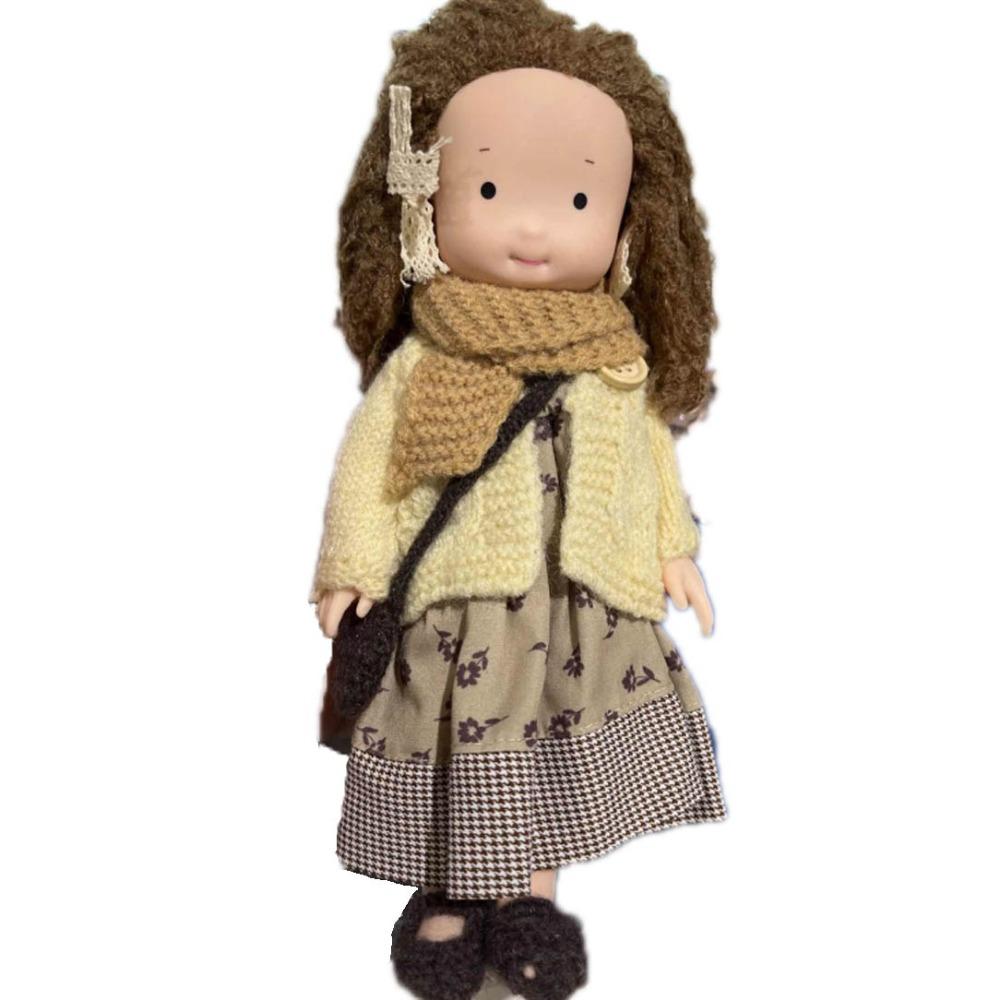 Натуральная кукла Вальдорфская мягкая кукла ручной работы игрушка мультяшная плюшевая набивная кукла детский подарок