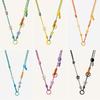 Anti-Loss Phone Lanyard Long Rope Hanging Neck Strap New Knit Phone Lanyard  Camera