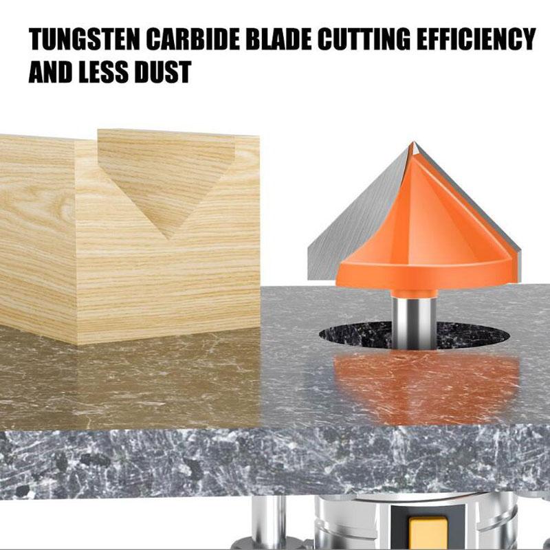 8 мм хвостовик 60 90 120 150 градусов V-образный пазовый резец фреза для гравировки с ЧПУ твердосплавная фреза