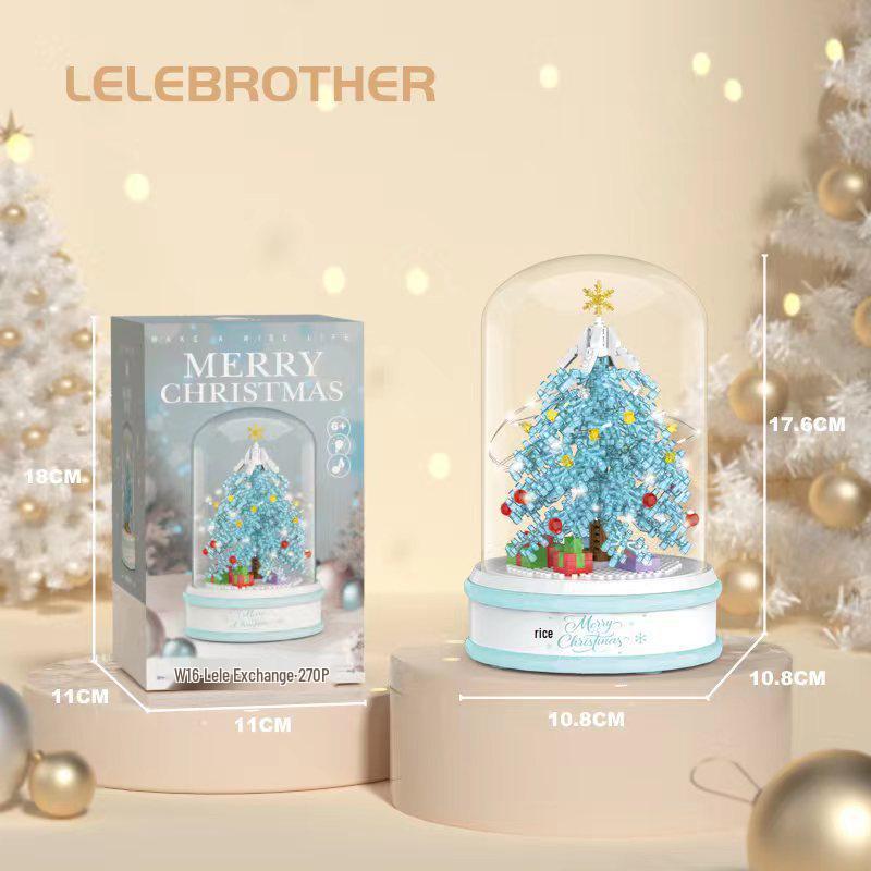 Sakura Treehouse Building Set with Dust Cover - Compatible Toy Blocks Bouquet for Kids, Perfect Arbor Day Gift