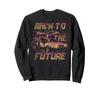 Back To the Future Neon Fade DeLorean Sweatshirt