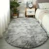 Tie-Dye Oval Rug Bedroom Bedside Rug Sofa Coffee Table Rug Full Spread