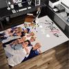 K-pop Stars In Urban Vibes Office Rug Chair Mat, Game Carpet, Suitable for Front Door, Bedroom, Living Room, Desk, Holiday Gift