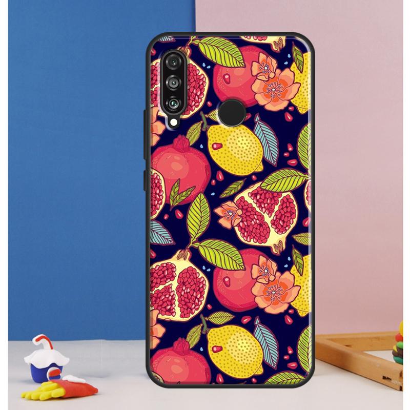 Summer Lemon and Leaf For Huawei Nova Y90 Y70 Y60 Y72 Y61 Y91 12s 12i 11i 7i 8i 9 10 SE P60 Pro P30 P40 Lite Case
