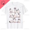 Funny Pug Yoga TShirt Puppy Yoga Poses and Meditation Latest Unisex Kawaii T Shirts Printing Unisex Tops Gift Streetwear COTTON