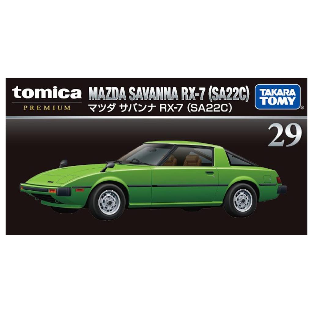 TAKARA TOMY Tomica Premium 29 Mazda Savanna RX-7 (SA22C) Miniature Car Toy