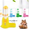 "2-in-1 Small Pet Water Dispenser: Bottle & Bowl for Chinchillas, Rabbits, Hedgehogs"