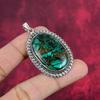 Copper Malachite Jewelry, 925 Solid Sterling Silver Pendant Handmade Gemstone Jewelry, Gifts For Wife Brand New Pendant