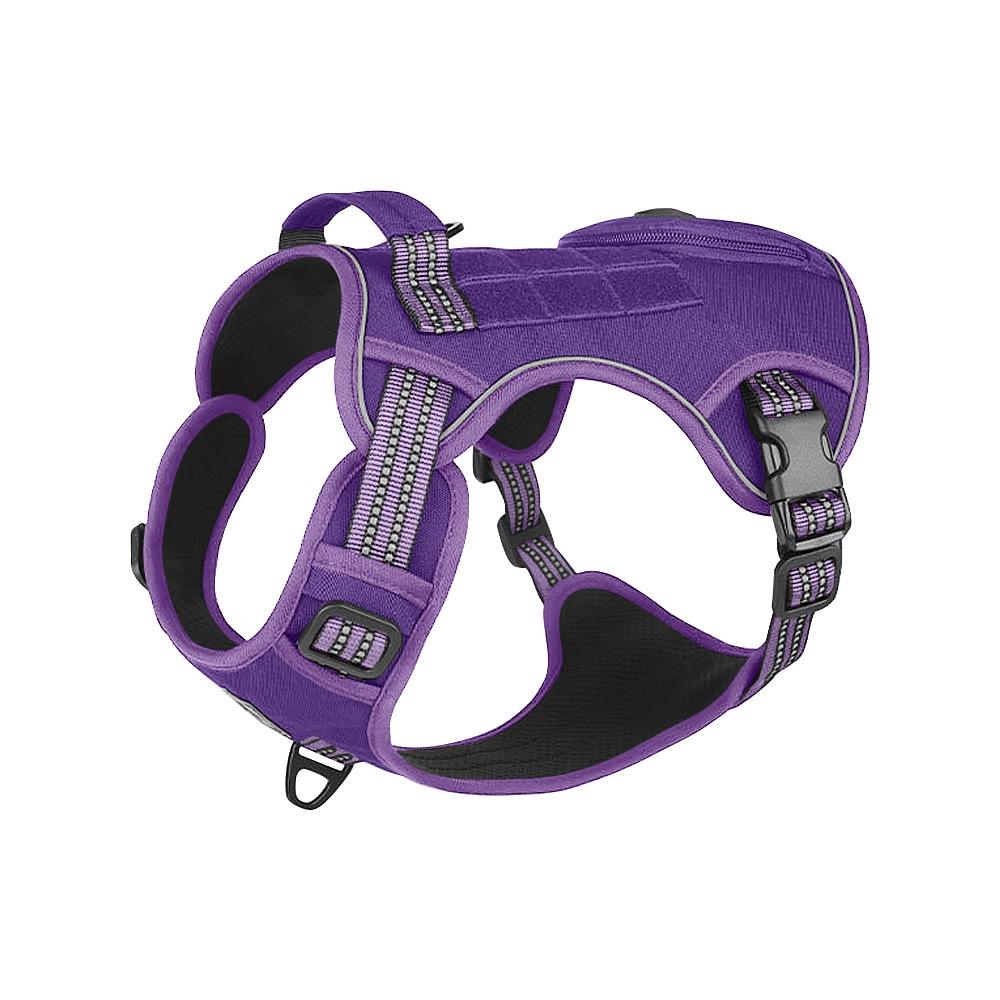 Тактический жилет-шлейка для собак для трансграничного использования с поводком