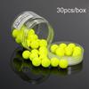 30pcs High Quality Stoppers EPS Fishing Floats Beads Foam Floats Ball Bottom Beans