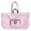 Foldable Large Zipper Tote Bag Water Repellent IP Maxi Packable Hello Kitty A 8396 02 [Routeto] Women's Heart/Heart
