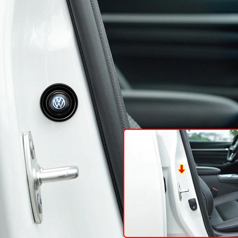 8Pcs Car Door Absorber Shockproof Anti Noise Pad Buffer Gasket For VW GTI Polo Golf Passat Tiguan Arteon Touareg Taigo Caddy ze4