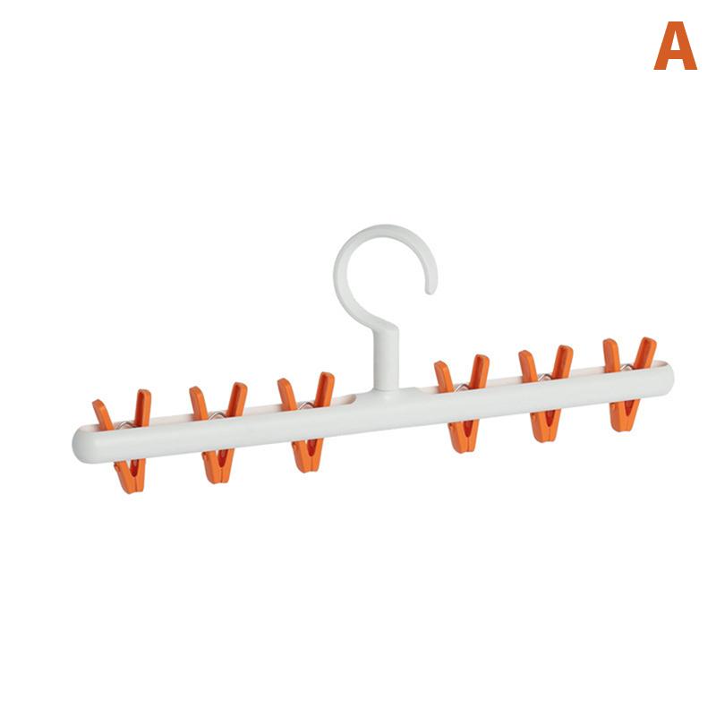 6 зажимов, органайзер для шапок, носков, подвесная фуражка, стеллаж для хранения шарфов, вешалка, многофункциональный держатель для хранения в шкафу