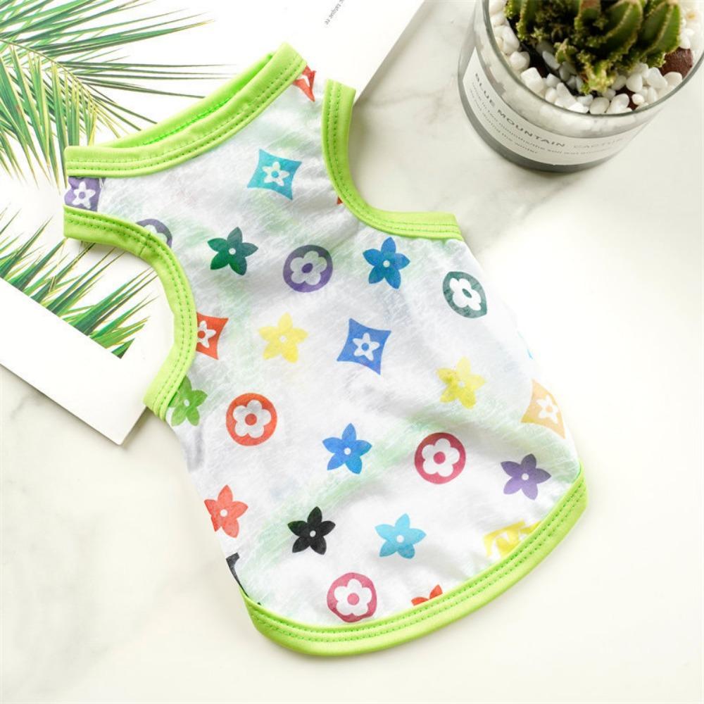 Домашнее животное маленькая и средняя собака французский бульдог кошка плюшевый мишка собачья одежда весна и лето защита от солнца прохладный жилет принадлежности