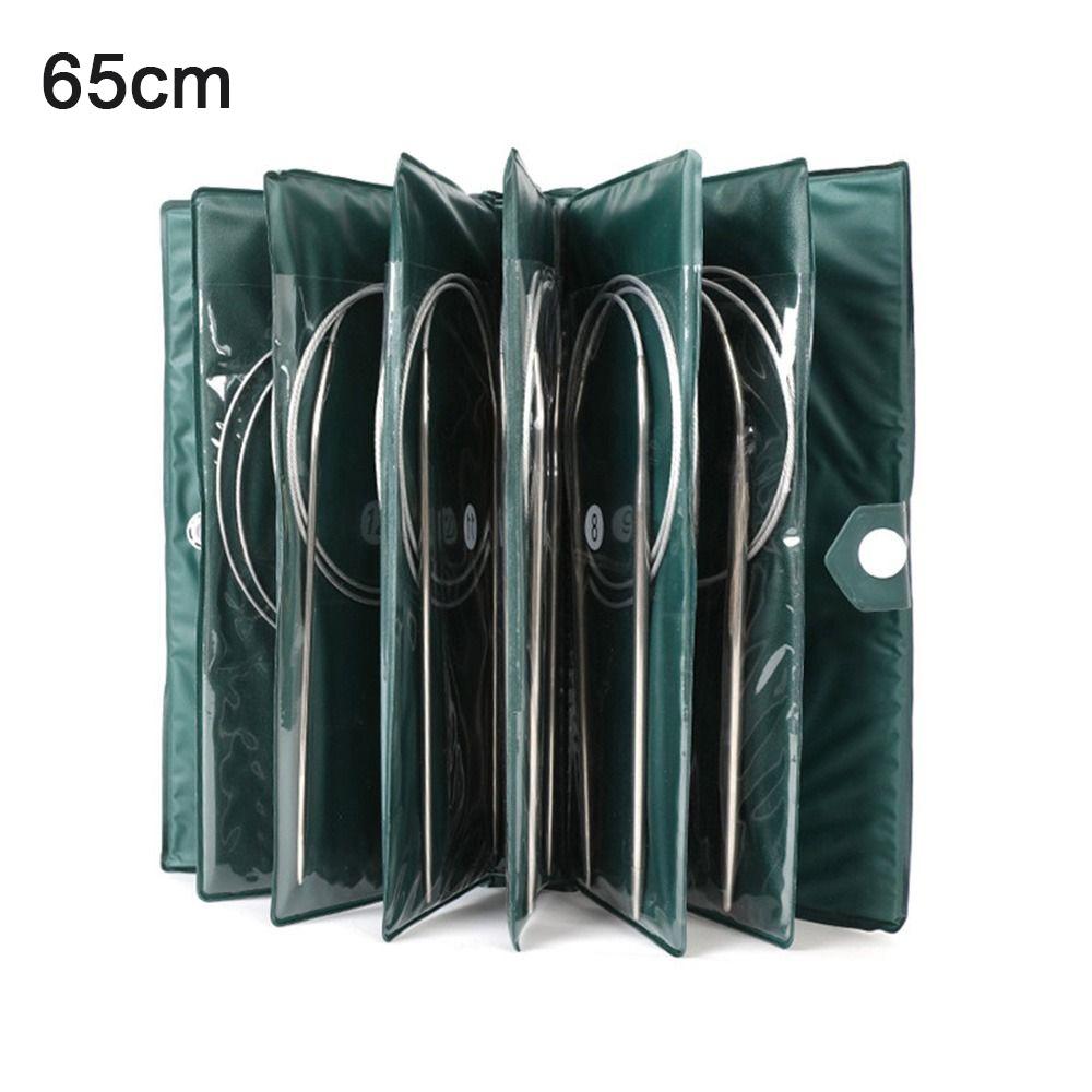 43/65/80/100/120cm Circular Knitting Needles Stainless Steel Crochet Hook Knitting Tools  Household