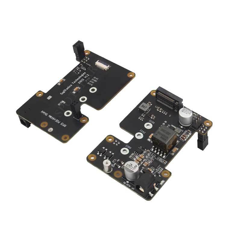 X1012 POE Ethernet блок питания PCIe на M.2 NVMe SSD плата расширения для Raspberry Pi 5