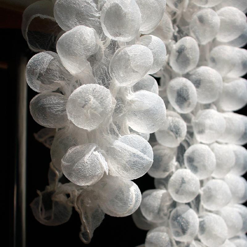 Перспективная ткань из сетчатой ткани с пузырьками сирсакера для шитья своими руками, свадебного платья, сценического костюма, фонового декора, пышная 3D кружевная ткань