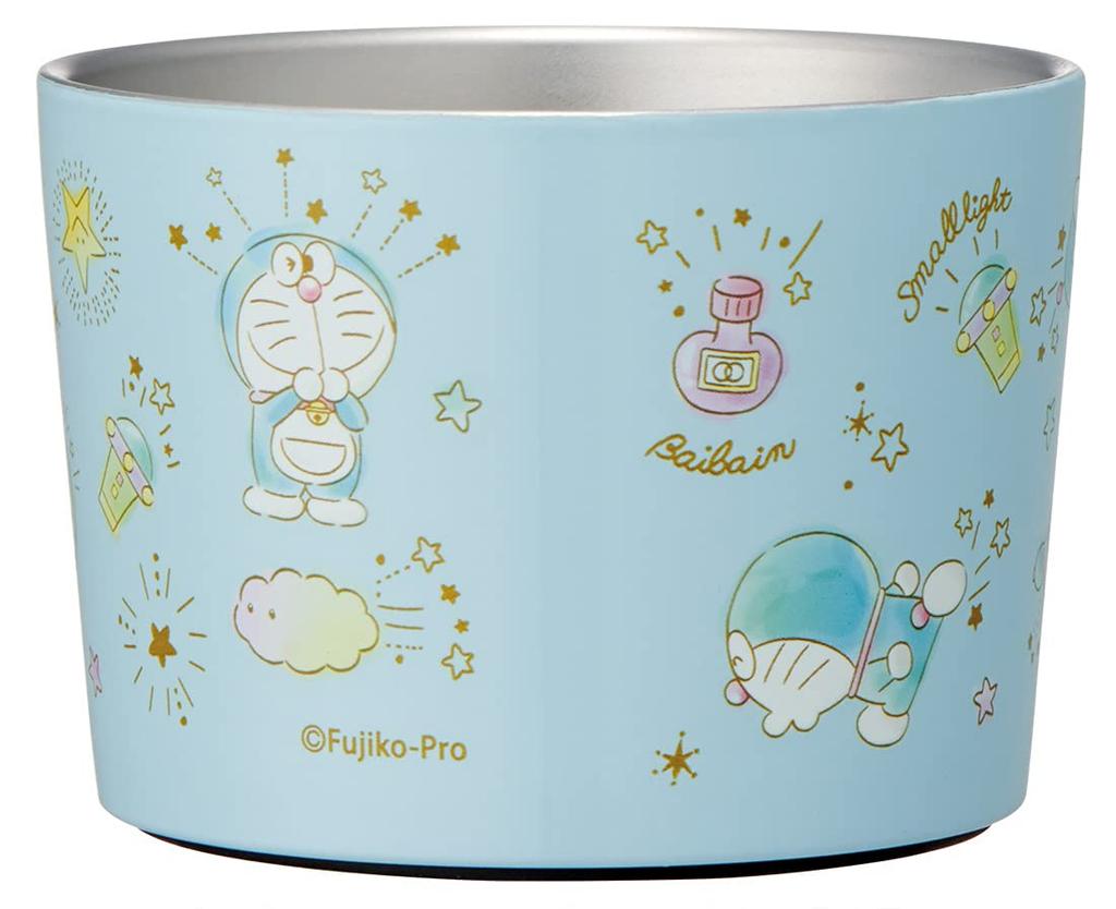 Skater Stainless Steel Vacuum Ice Doraemon Cup, 120ml, Design, STIC1-A