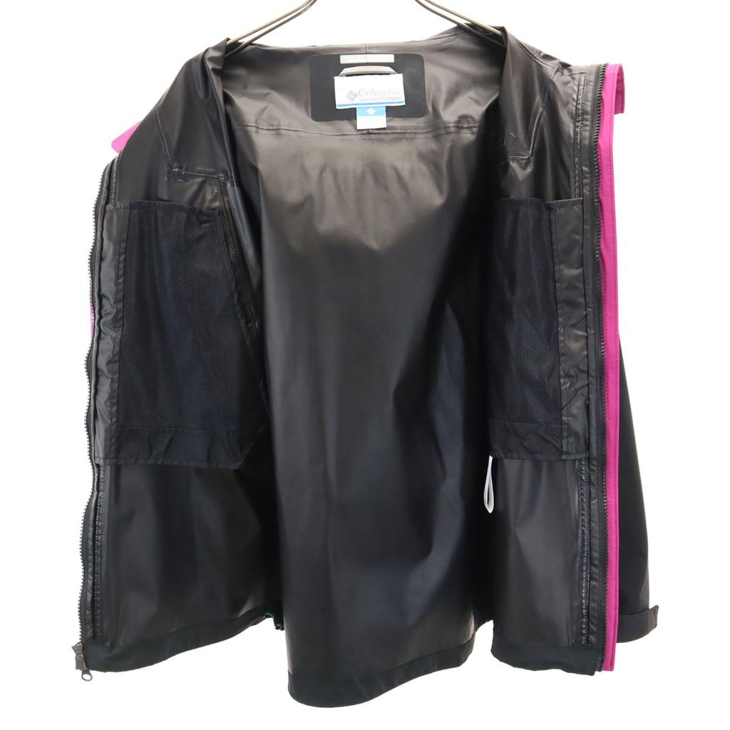 Columbia Нейлоновая куртка M Черная Водонепроницаемая Для улицы Женская Б/У