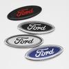 NGGU1 11.5cm ABS Car Front Rear Trunk Badge Emblem Replacement For Ford Focus Mondeo Edge Ecosport Ranger Fiesta Fusion Kuga Tuning