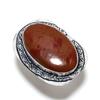 Red River Jasper Gemstone 925 Sterling Silver Gift Jewelry Ring Size 6 L6W59
