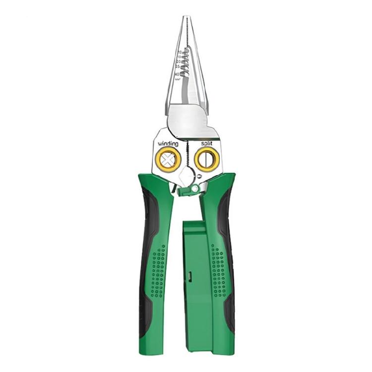 Плоскогубцы для зачистки проводов 8 в 1 Многофункциональные электрика Кабельный стриппер Разделение Ремонт Ручной инструмент Плоскогубцы