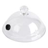 Transparent Molecular Cuisine Smoke Dome Food Tableware Cover Cake Lid Hotel Dish Smoker Tool Kitchen Dining Cover Accessory