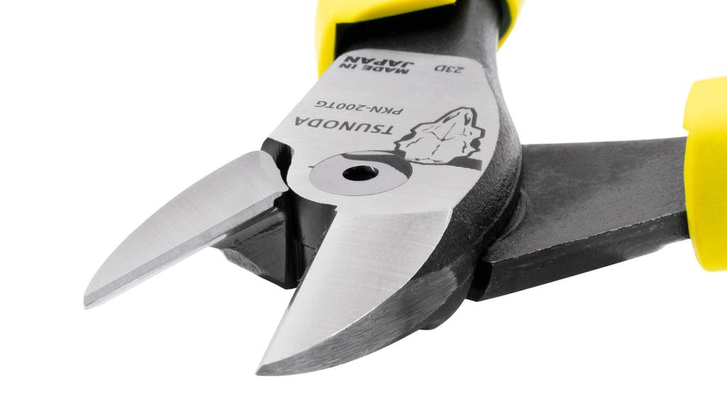 TSUNODA Power Hard Wire for Electrical Nippers, Eccentric, Work, 200mm, PKN-200TG