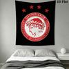 Olympiacos F.C Wall Hanging Printed Fabric Blanket Decorative Tapestries for Bedroom Living Room Home Decor