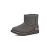 Versatile Fashionable Low-Cut Childrens Boots Baby Boots Charcoal-Gray 1130778-CHRC