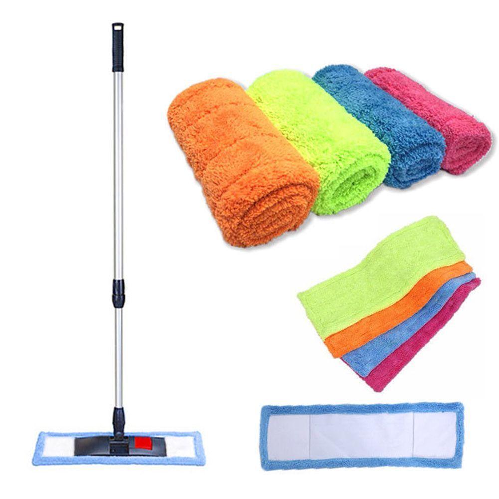 Microfiber Floor Dust Mop Pad Practical Cloth Flat Refill Replacement Cleaning Pad for Spray Mop