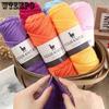 2pcs Alpaca & Sheep Wool Yarn Blend Soft Textured Knitting Supplies for Sweaters Coats Capes Hats & Gloves