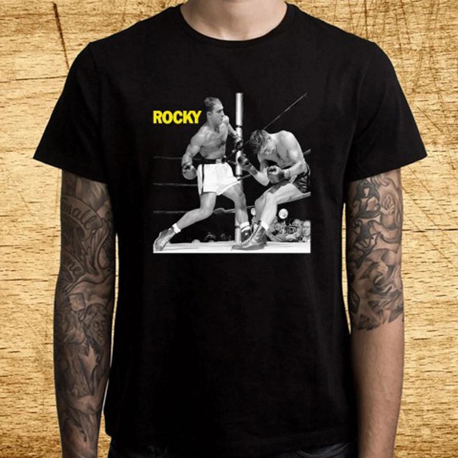 Men's and Women's T-shirts ROCKY MARCIANO Fight