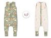 Reversible Sleeping Bag With Legs S (1-2 Years) Bohemian Green/Bohemian Botanic