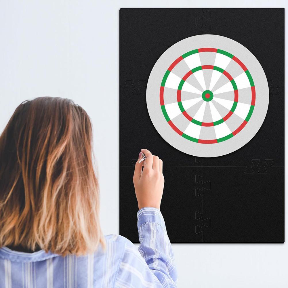 Splicing Dart Board Wall Protector, Dartboard Backboard Surround Wall Protection, 40.94x27.95 Inch, Dart Board Backer Board
