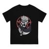 Helluvaboss Loona Art Polyester T Shirt Harajuku Punk Men's Tshirt O-Neck Men Clothing