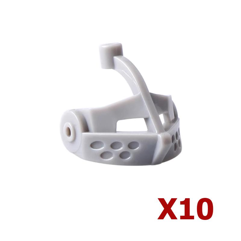 Конструктор MOC Средневековый Рыцарь Римский Солдат Аксессуар Шлем Головной убор Огненное Перо Щит Черный Орел Королевский плащ Кирпичная Игрушка