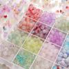 8mm Summer Dream Jelly Duplex Glass Round Beads Loose Beads DIY Handmade Bracelet Glaze Beading String Material Beads for Jewelry Making