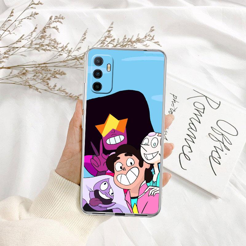 IK59 S-Steven U-Universe Transparent Phone Case for Motorola Moto G7 G8 G9 G84 G85 G73 G24 G15 Z2 Play Power Plus