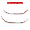 For Toyota Highlander XU70 Hybrid     2024 Car Dashboard Display Meter Ring Speedometer Gauge Cover Trim Strips