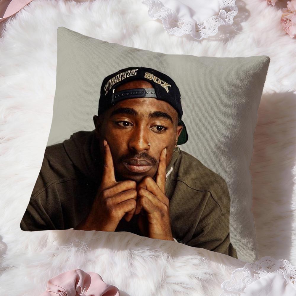 2P-PAC Tupac S-Shakur Наволочка-подушка Премиум Комфорт Двусторонняя Подушка - Дизайн "Два в одном" для Любой Комнаты и Салона Автомобиля