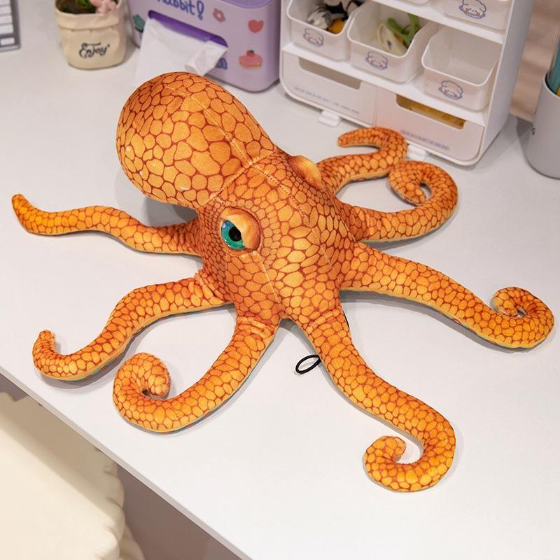 Имитация куклы осьминога плюшевая игрушка морское животное кукла осьминога детская тряпичная кукла подарок на день рождения